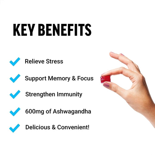 Force Factor Amazing Ashwa for Stress Relief, Memory, Focus, and Immune Support Health, with KSM-66, 60 Soft Chews