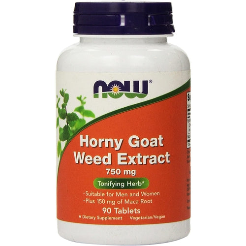NOW Foods Horny Goat Weed 750 Mg 
