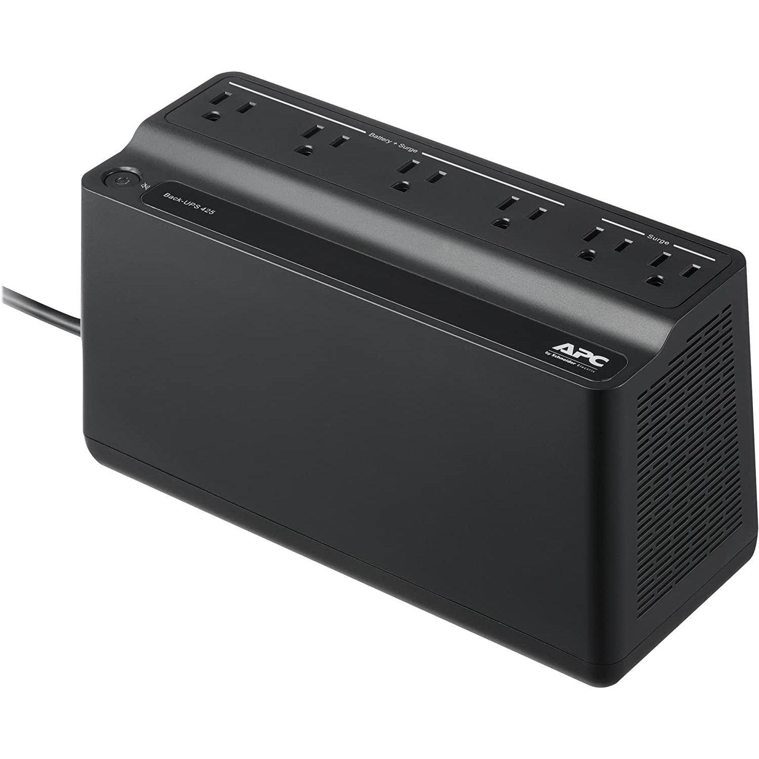 APC UPS Battery Backup Surge Protector, 425VA