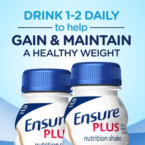 Ensure PLUS Nutrition Shake with Fiber, 16 Grams of Protein