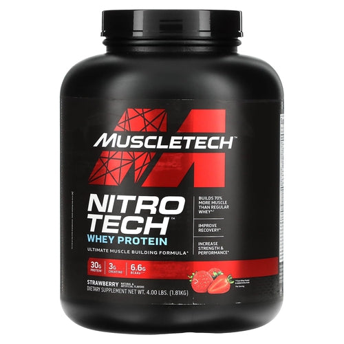 Muscletech Nitro-Tech Whey Protein, Creatine & BCAA's