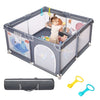 Load image into Gallery viewer, Baby Playpen, 50&quot;X50&quot;Extra Large with Anti-Slip Base(Gray)