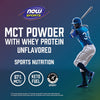 NOW Nutrition MCT Powder with Whey Protein