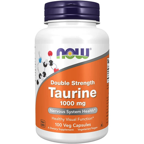 NOW Supplements, Taurine 1,000 Mg (Double Strength)