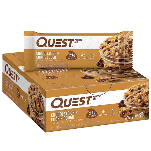 Quest Nutrition Protein Bars, High Protein, Low Carb, Gluten Free, Keto Friendly