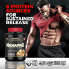 ALLMAX Nutrition - HEXAPRO Protein Powder, 6 Protein Sources for Sustained Release, Protein Blend, Gluten Free, 25 Grams of Protein, Vanilla, 5 Pound