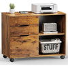 DUMOS File Cabinet 3 Drawer - Wheels & Adjustable Shelves 