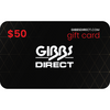 Gibbs Direct Gift Cards (Physical Cards)