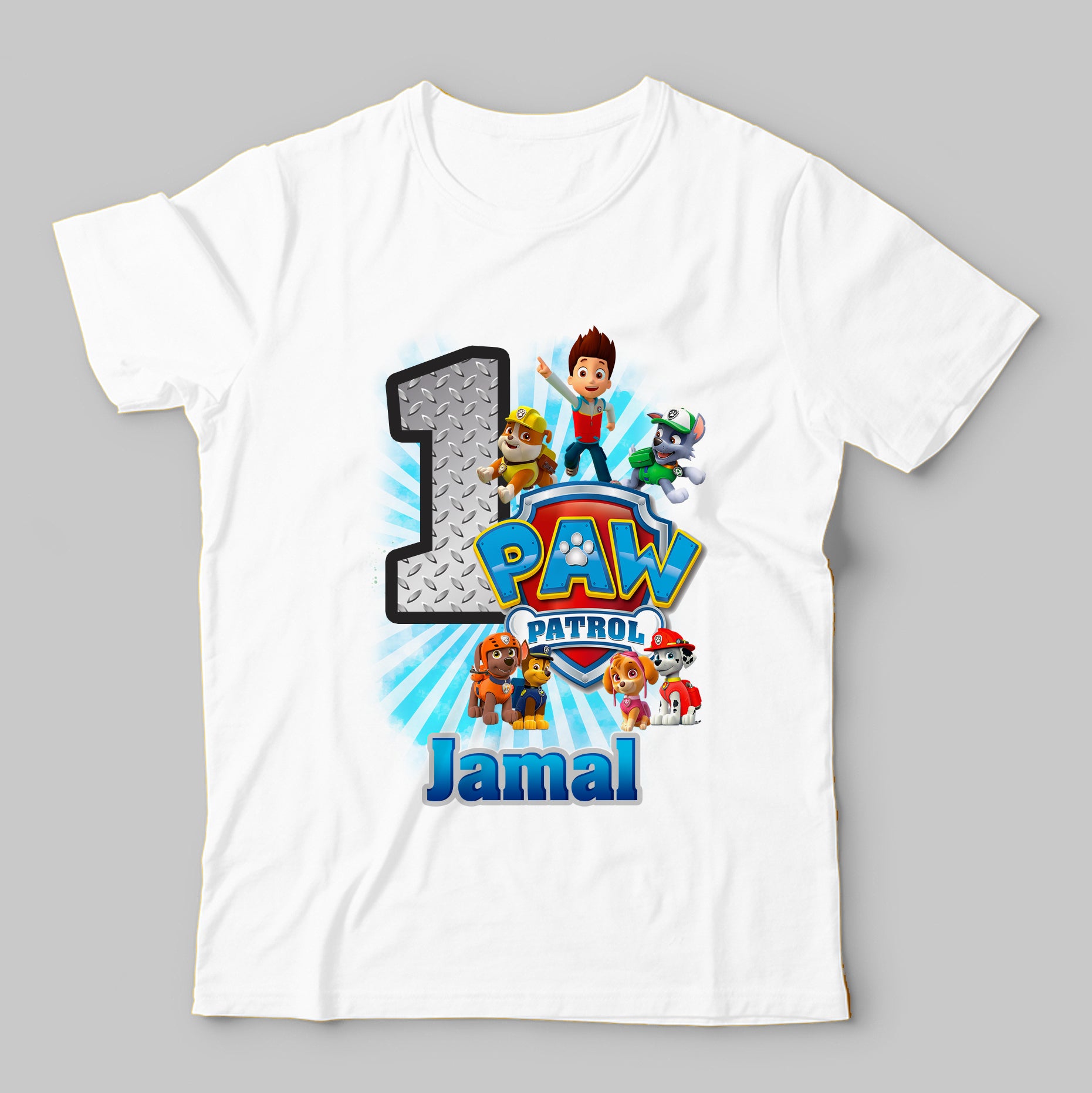 Custom Youth T-Shirt – Paw Patrol