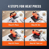VEVOR Heat Press, 5-in-1 Heat Press Machine - 12