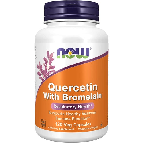 NOW Supplements, Quercetin with Bromelain, 120 Veg Capsules