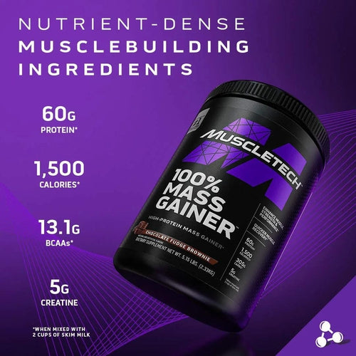 Muscletech 100% Mass Gainer Protein Powder