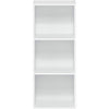 Load image into Gallery viewer, Furinno Luder Bookcase, 3-Tier Open Shelf, White