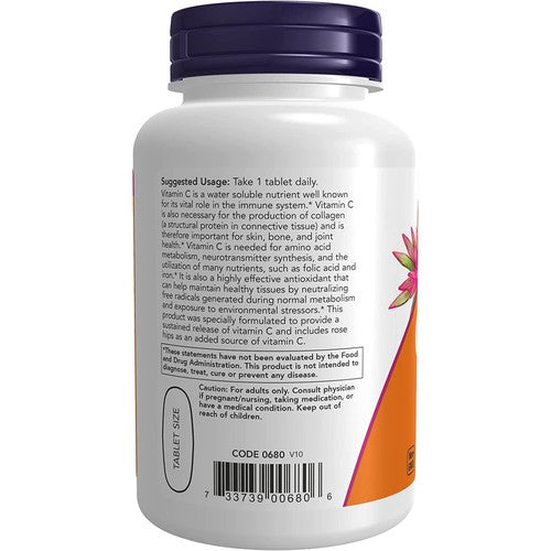 Now Foods Vitamin C-1000 Sustained Release 