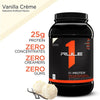 Rule 1 Proteins, R1 25G Super-Pure 100% Isolate and Hydrolysate Protein Powder