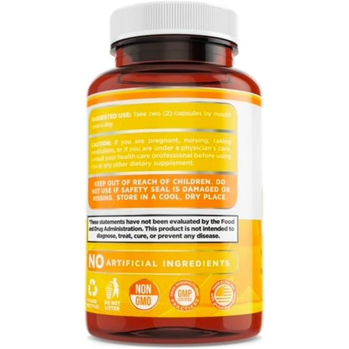 Simple-Organics Berberine 500Mg (1000Mg per Serving) - 120 Capsules