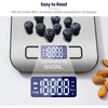 Load image into Gallery viewer, BAGAIL BASICS Digital Kitchen Scale, Premium Stainless Steel,11Lb/5Kg with 0.1Oz/1G Precision