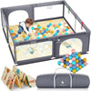  Babylicious Baby Playpen with Full Play Mat 72 X 60 Inch Play Area